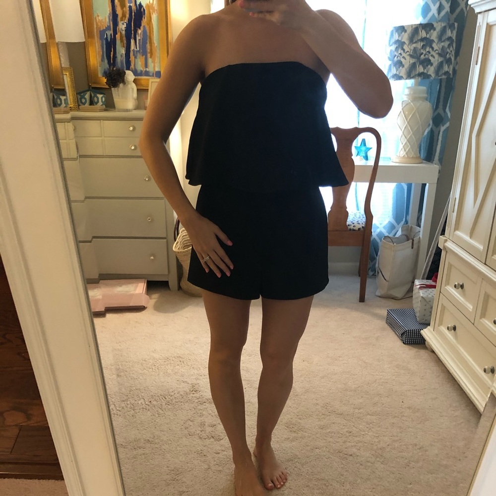 Sugar lips black romper